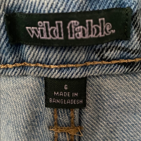 90s Y2K Wild Fable Bermuda Shorts Distressed Graphics - Picture 4 of 7